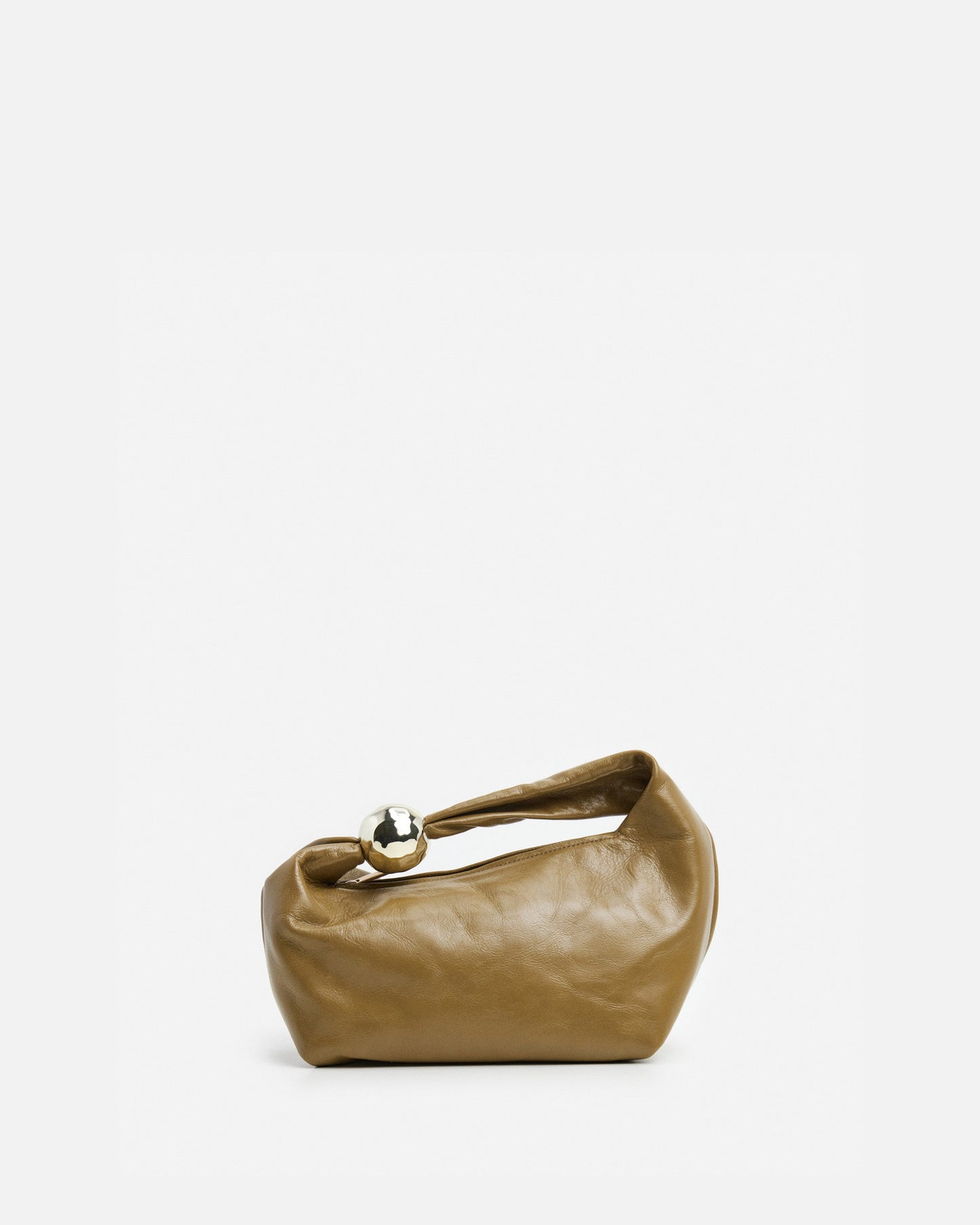 Astrid Handbag Leather Patent Olive