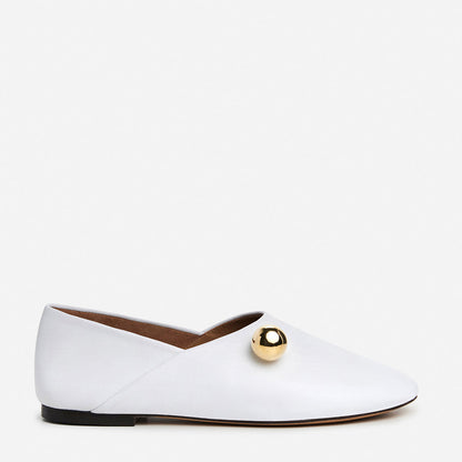 Pepper Leather White