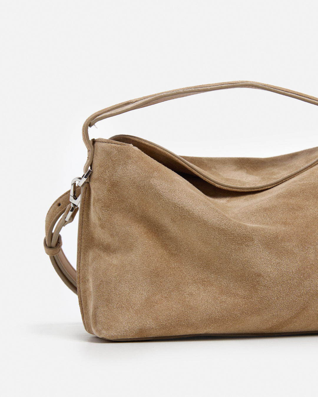 Hera Handbag Suede Sand