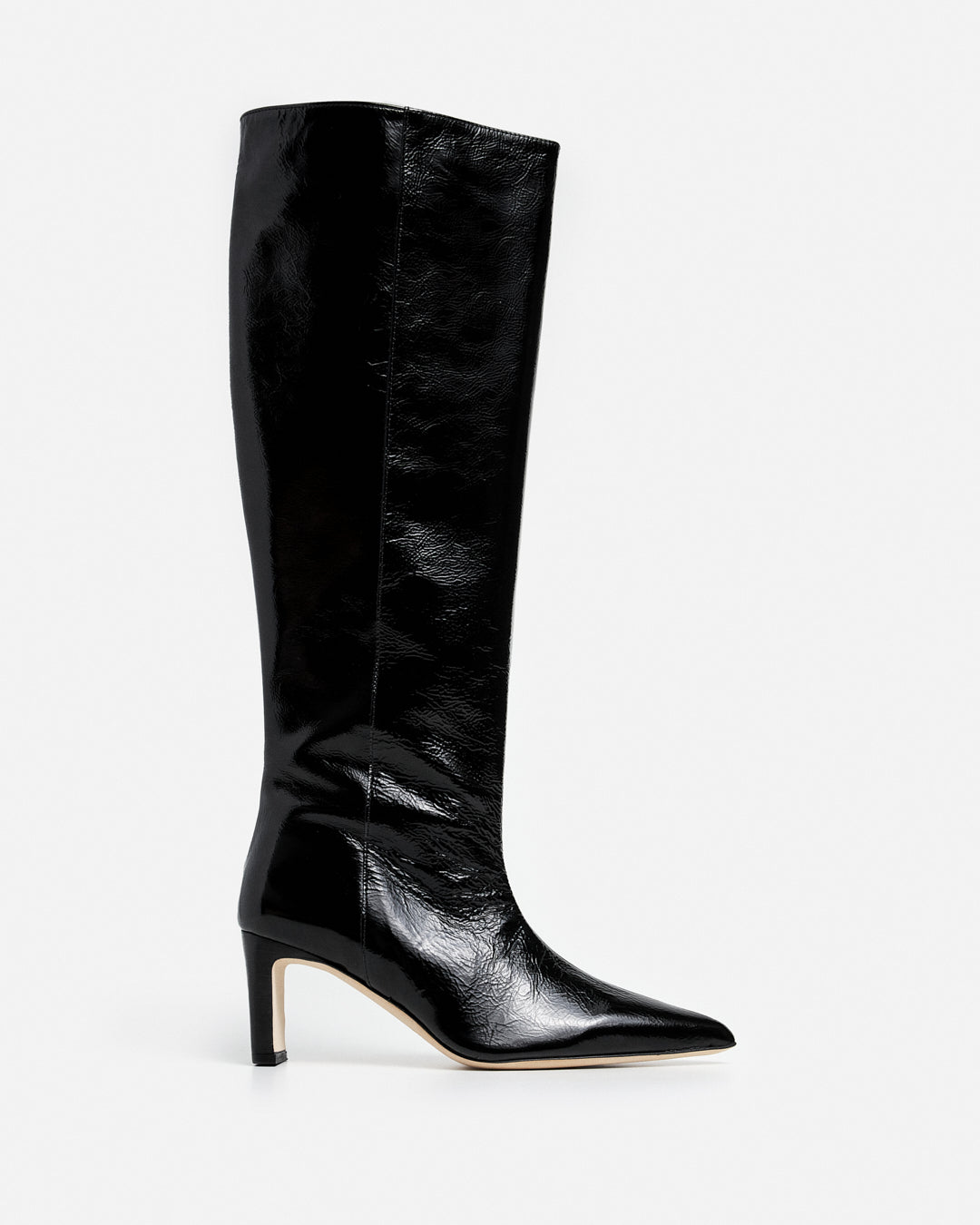 Carmen Leather Patent Black