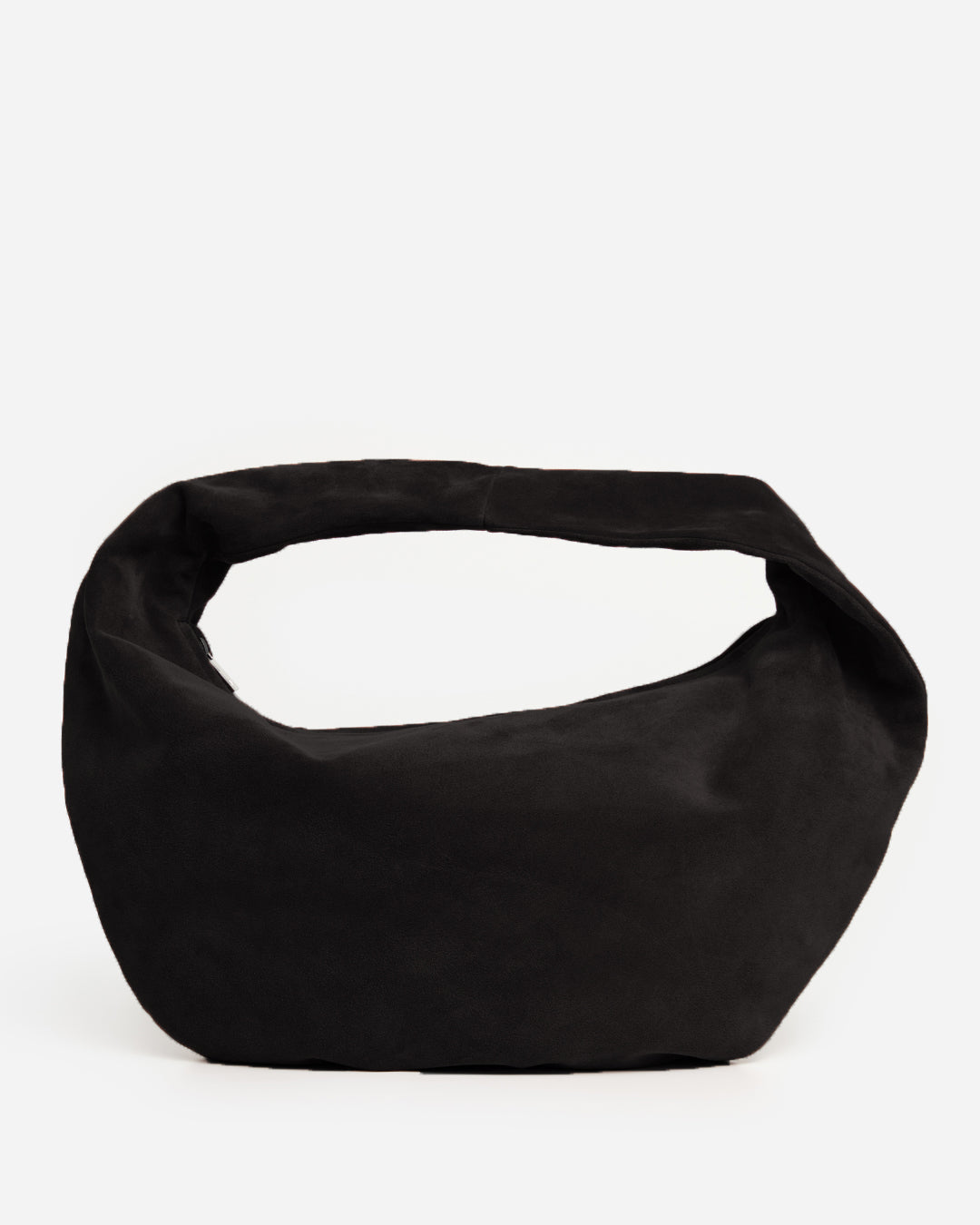 Alva Shoulder Bag Suede Black