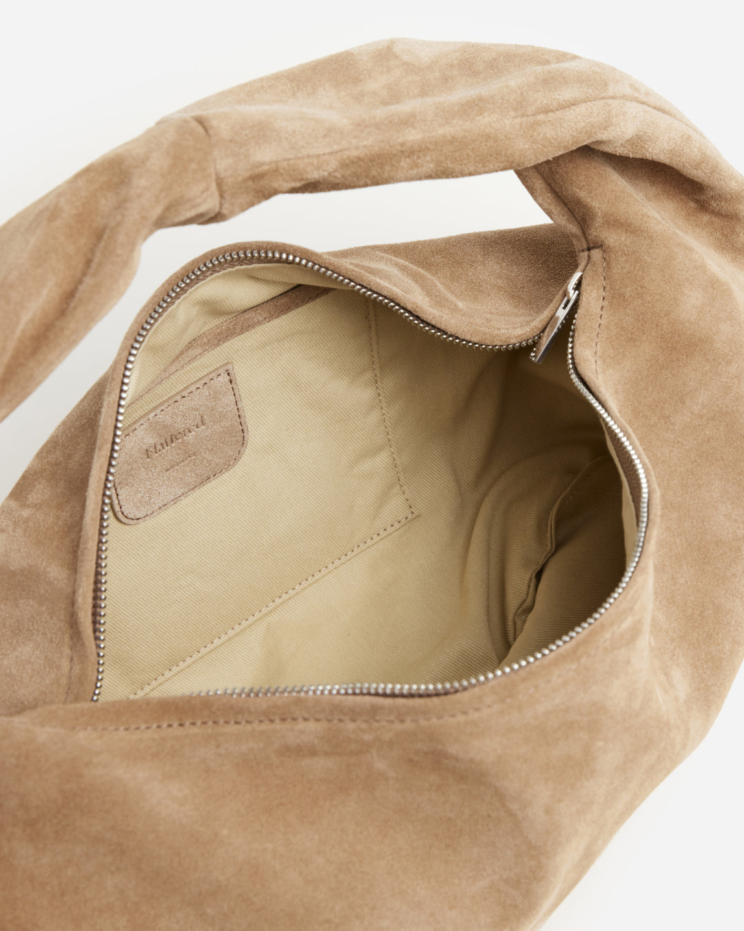 Alva Shoulder Bag Suede Sand