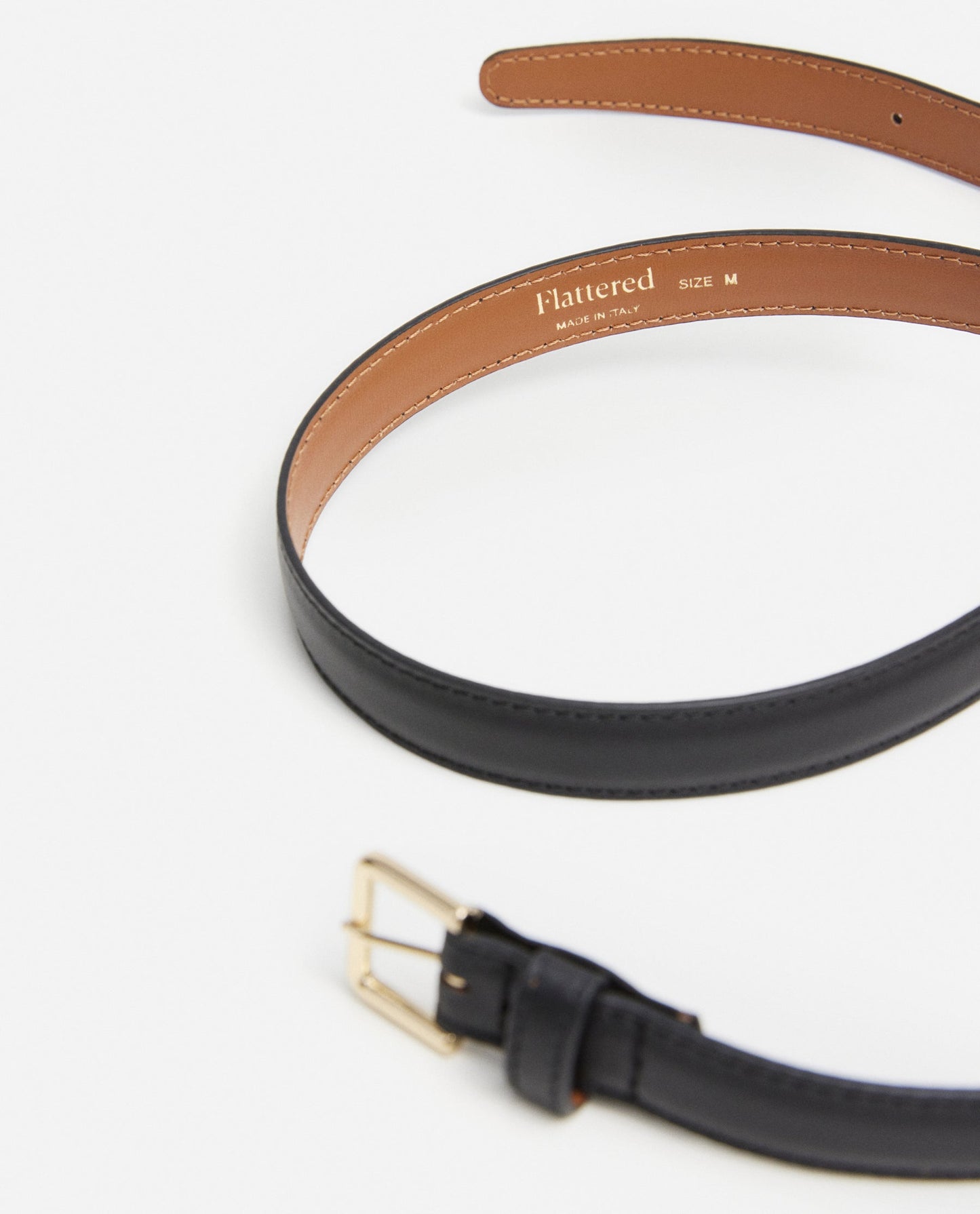 Barbara Belt Leather Black