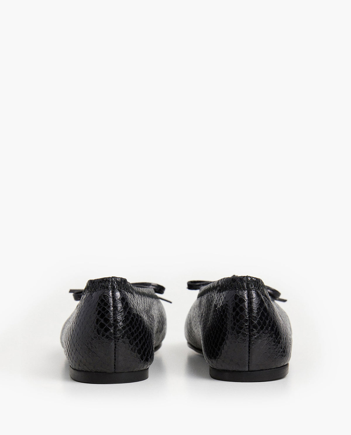 Blaise Snake Leather Black
