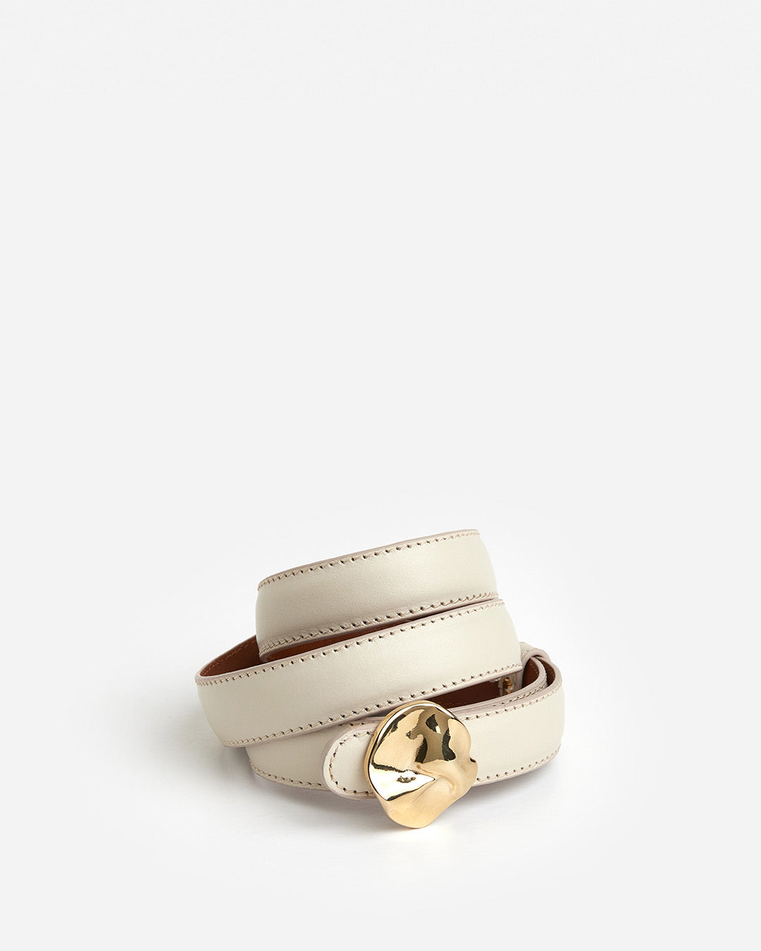 Brie Belt Leather Creme