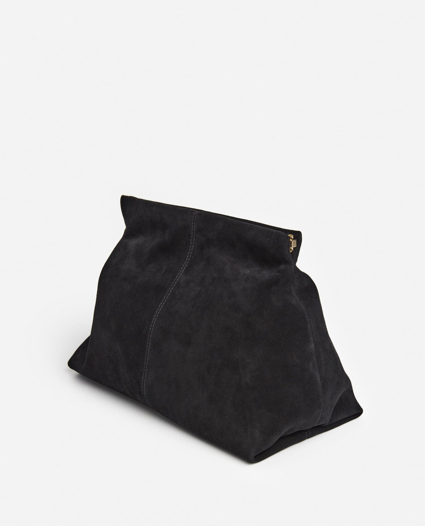 Clay Clutch Suede Black