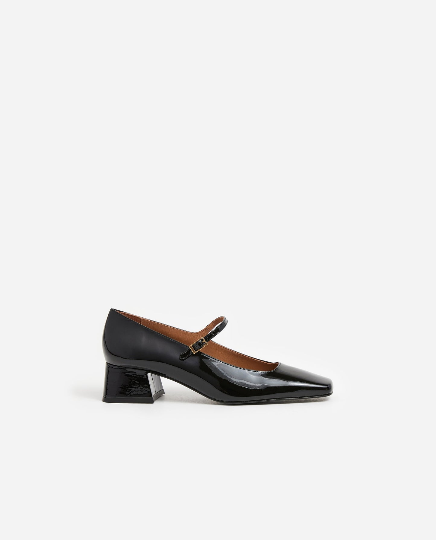 Evan Patent Leather Black