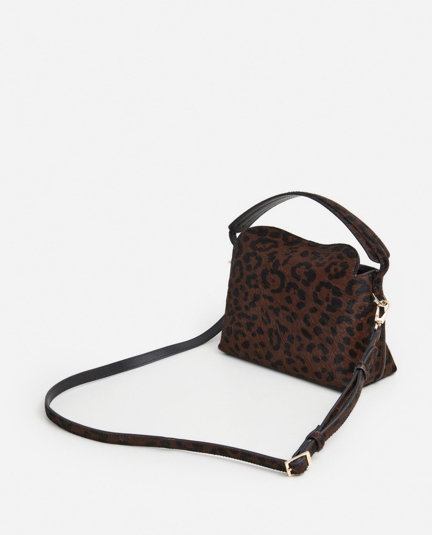 Hanna Mini Bag Leather Pile (hair) Leo