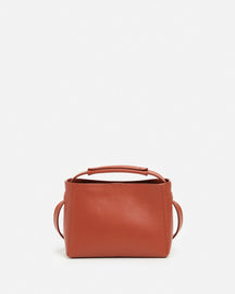 Hedda Mini Handbag Leather Brick Red