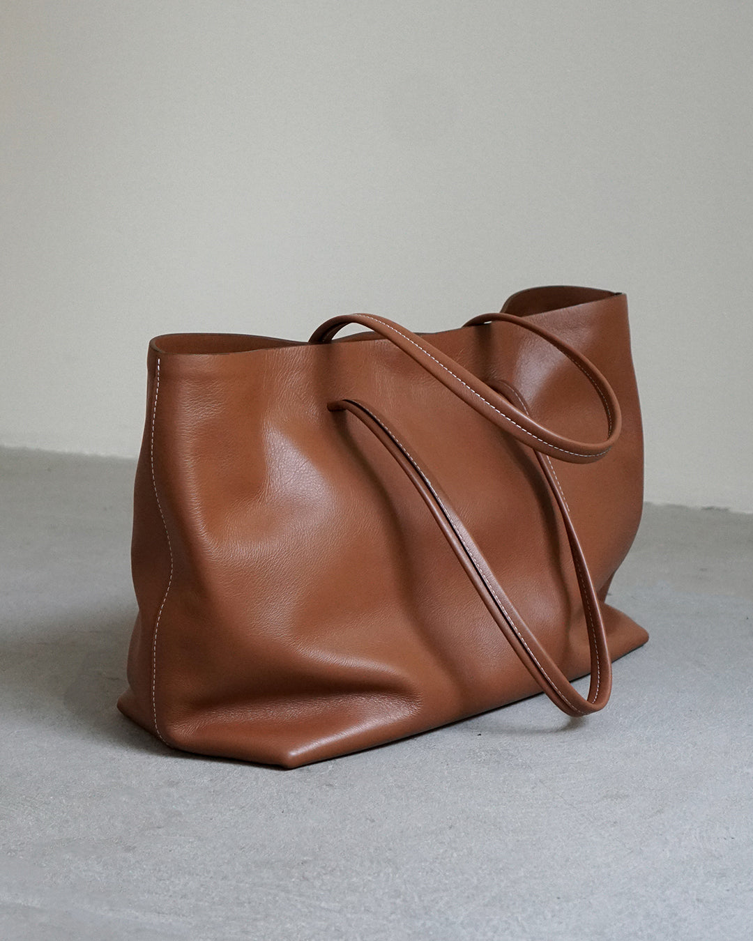 Luka Tote Leather Cognac