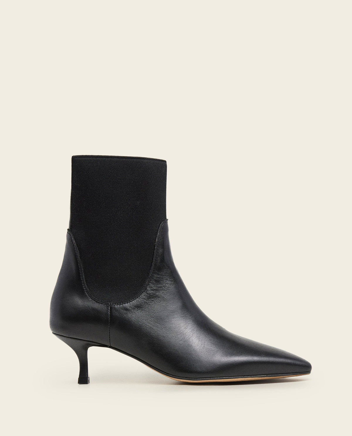 Monroe Leather Black