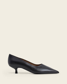 Naima Leather Black