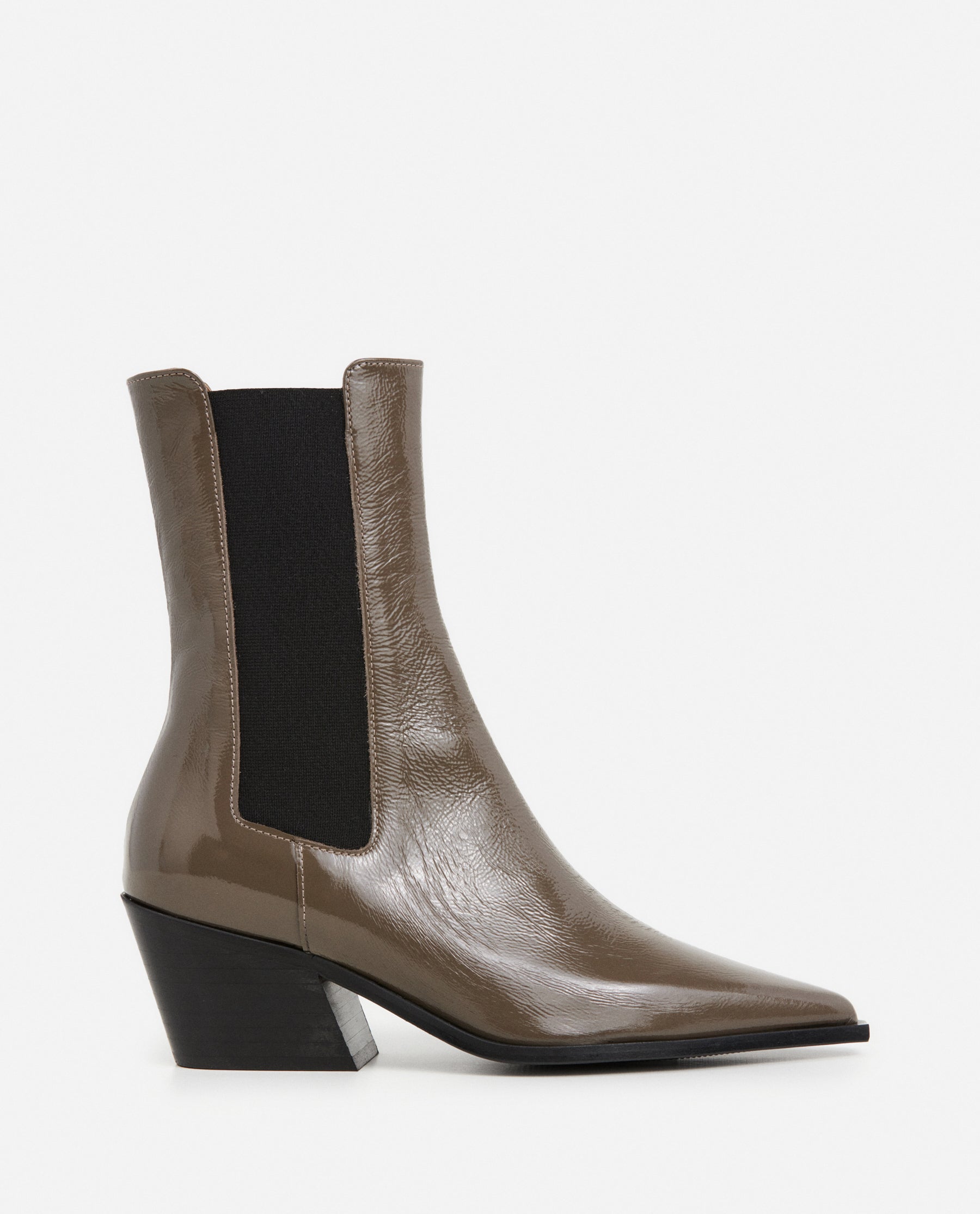Sandra Leather Khaki