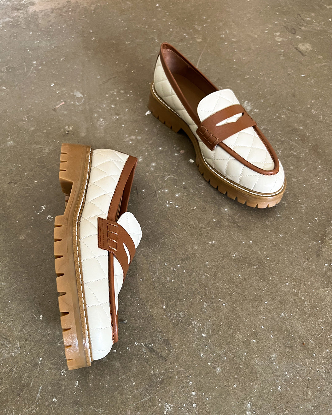 Signe Leather Creme/caramel