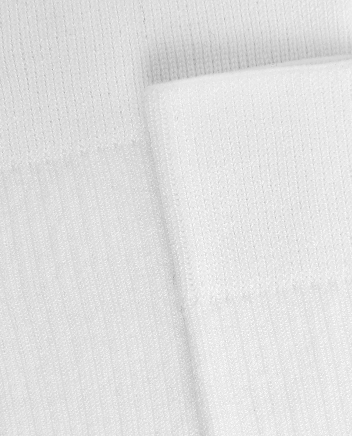 Flattered Sock Cotton White