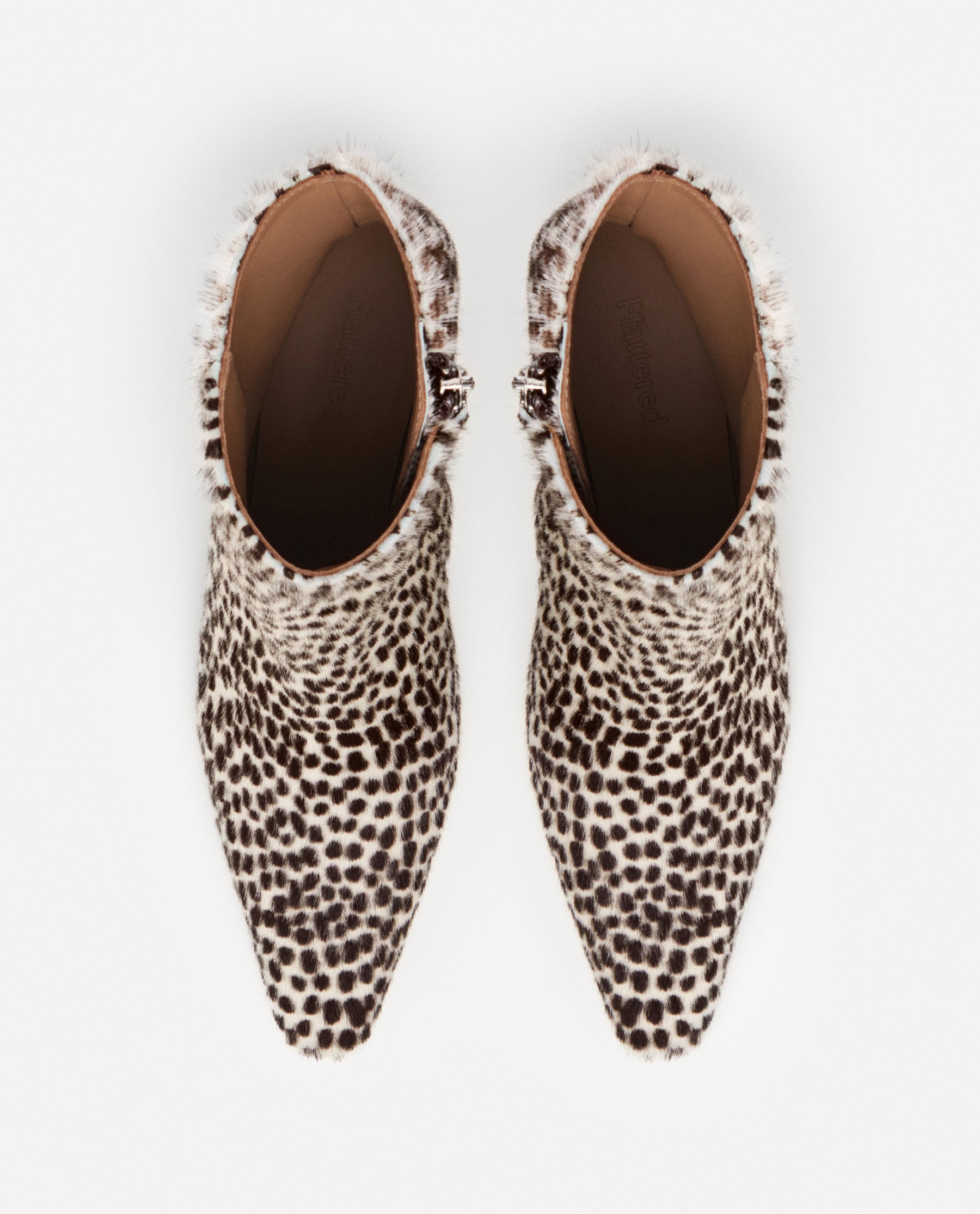 Xena Leather Hair Chocolate Dot