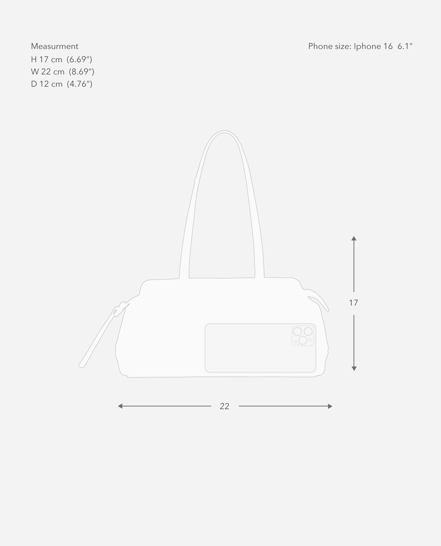 Greta Shoulder bag Grained Leather Biscotti