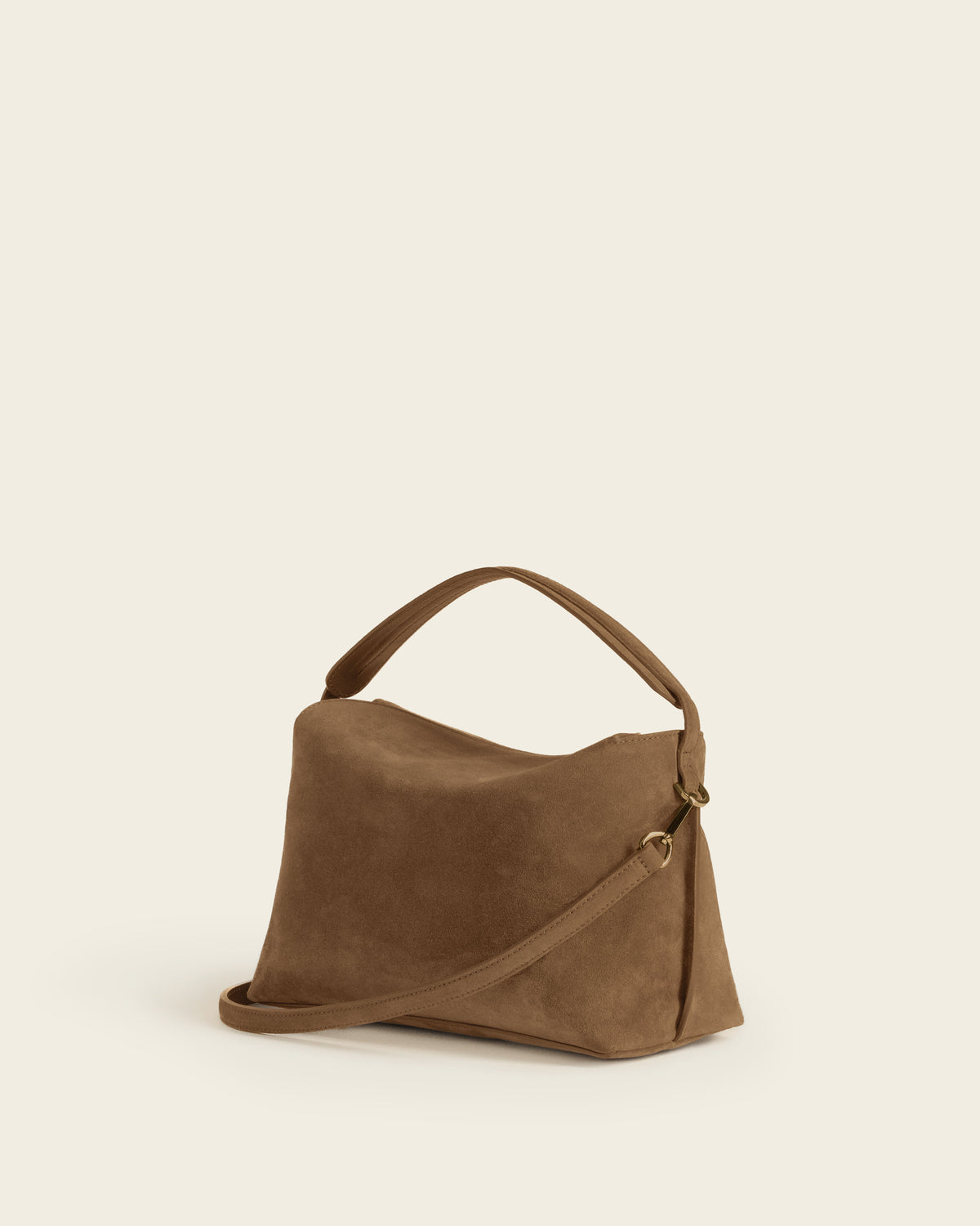 Hera Handbag Suede Wet Sand