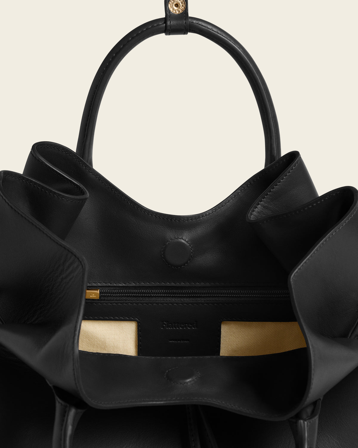 Maris Tote Bag Leather Black